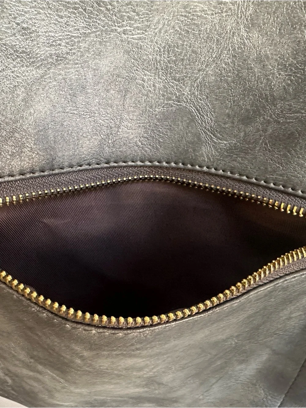 Modern+chic Classic Vegan Leather Backpack - Gray BRAND NEW WITHOUT TAG ❤️